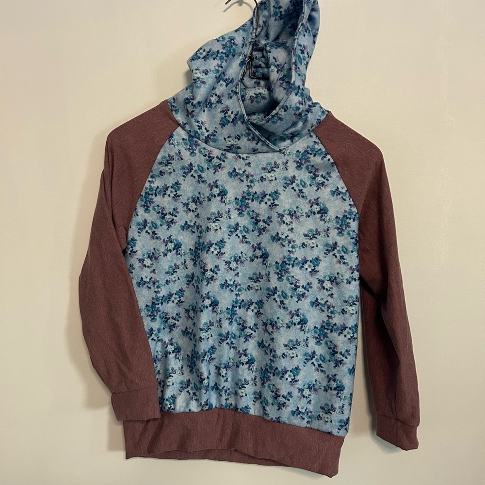 Homemade Floral Hoodie